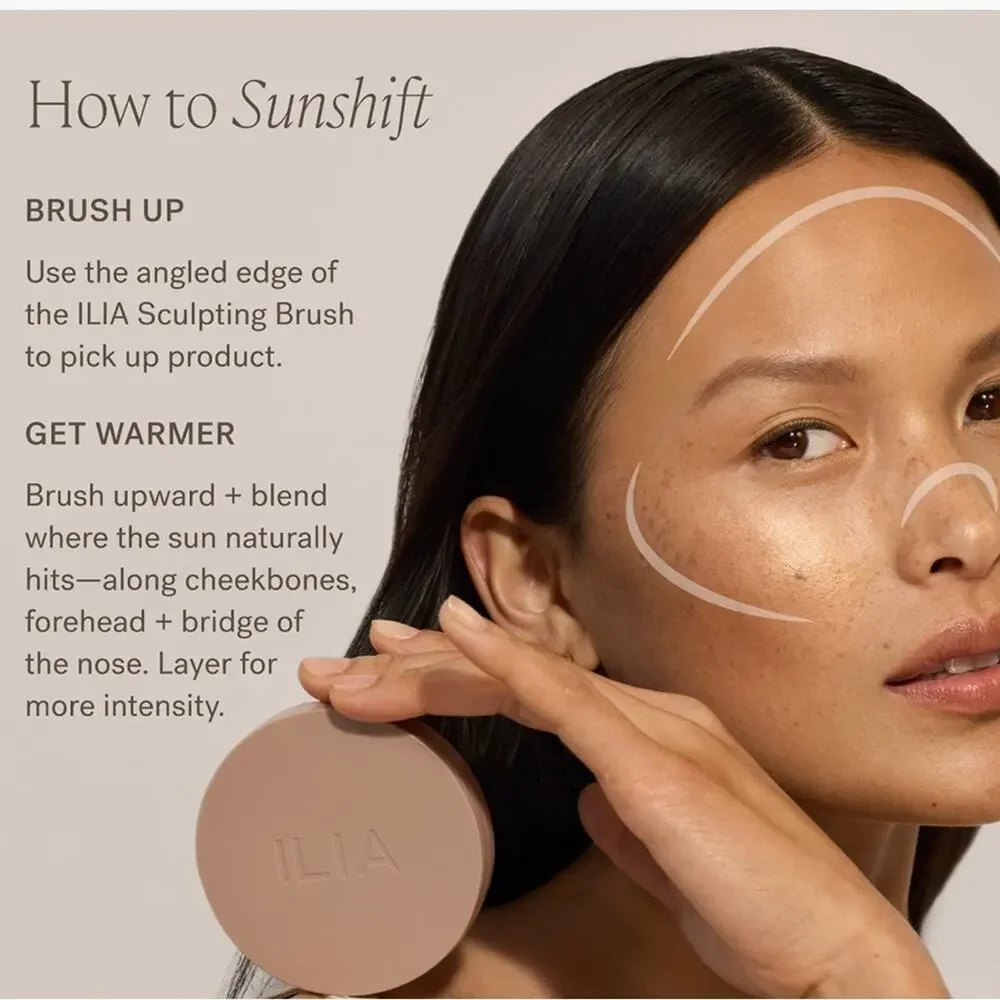 Ilia sunshine cream bronzer bask 99% full
